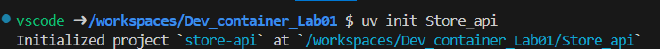 Project Initialization